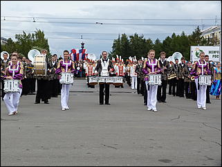 15 сентябрь 2012 г., Барнаул   Парад духовых оркестров