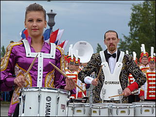 15 сентябрь 2012 г., Барнаул   Парад духовых оркестров
