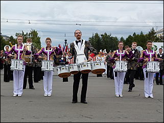 15 сентябрь 2012 г., Барнаул   Парад духовых оркестров