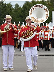 15 сентябрь 2012 г., Барнаул   Парад духовых оркестров
