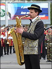 15 сентябрь 2012 г., Барнаул   Парад духовых оркестров