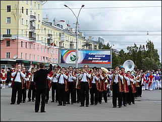 15 сентябрь 2012 г., Барнаул   Парад духовых оркестров