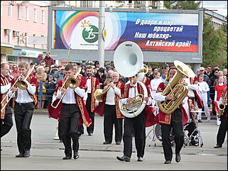 15 сентябрь 2012 г., Барнаул   Парад духовых оркестров