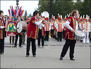 15 сентябрь 2012 г., Барнаул   Парад духовых оркестров