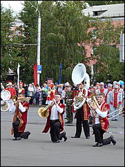 15 сентябрь 2012 г., Барнаул   Парад духовых оркестров