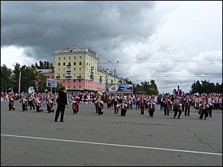 15 сентябрь 2012 г., Барнаул   Парад духовых оркестров