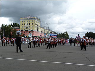 15 сентябрь 2012 г., Барнаул   Парад духовых оркестров