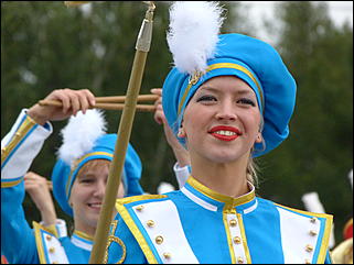 15 сентябрь 2012 г., Барнаул   Парад духовых оркестров