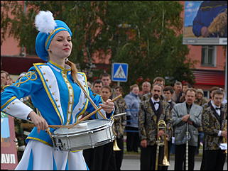 15 сентябрь 2012 г., Барнаул   Парад духовых оркестров