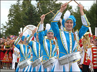 15 сентябрь 2012 г., Барнаул   Парад духовых оркестров