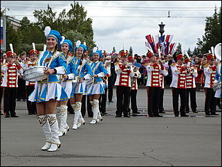 15 сентябрь 2012 г., Барнаул   Парад духовых оркестров
