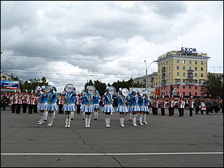 15 сентябрь 2012 г., Барнаул   Парад духовых оркестров