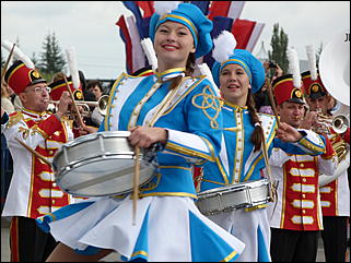 15 сентябрь 2012 г., Барнаул   Парад духовых оркестров