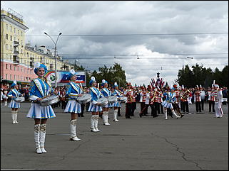 15 сентябрь 2012 г., Барнаул   Парад духовых оркестров