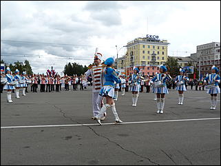 15 сентябрь 2012 г., Барнаул   Парад духовых оркестров