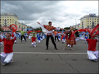 15 сентябрь 2012 г., Барнаул   Парад духовых оркестров
