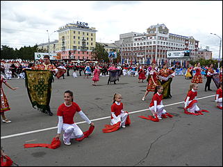 15 сентябрь 2012 г., Барнаул   Парад духовых оркестров