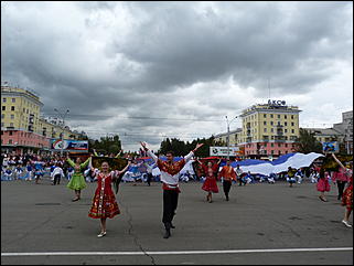 15 сентябрь 2012 г., Барнаул   Парад духовых оркестров