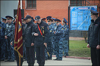 19 апреля 2019 г., Барнаул. Екатерина Смолихина   Первая репетиция парада Победы в Барнауле