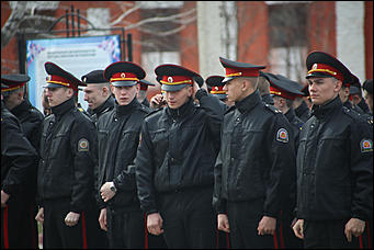 19 апреля 2019 г., Барнаул. Екатерина Смолихина   Первая репетиция парада Победы в Барнауле