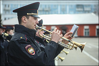 19 апреля 2019 г., Барнаул. Екатерина Смолихина   Первая репетиция парада Победы в Барнауле