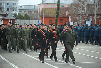 19 апреля 2019 г., Барнаул. Екатерина Смолихина   Первая репетиция парада Победы в Барнауле
