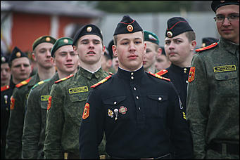 19 апреля 2019 г., Барнаул. Екатерина Смолихина   Первая репетиция парада Победы в Барнауле