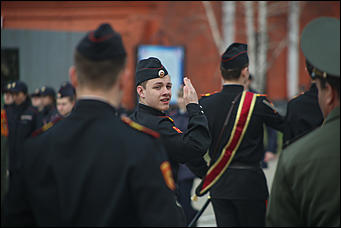 19 апреля 2019 г., Барнаул. Екатерина Смолихина   Первая репетиция парада Победы в Барнауле