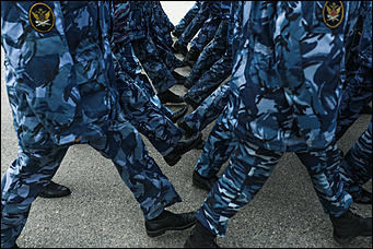 19 апреля 2019 г., Барнаул. Екатерина Смолихина   Первая репетиция парада Победы в Барнауле