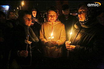 9 апреля 2018 г., Барнаул. Екатерина Смолихина   Свечи, куличи и хороводы: барнаульская Пасха в объективе Amic.ru