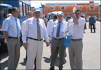 19 июля 2007 г., Барнаул   Торжественная церемония открытия Павловского тракта в Барнауле