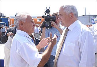 19 июля 2007 г., Барнаул   Торжественная церемония открытия Павловского тракта в Барнауле