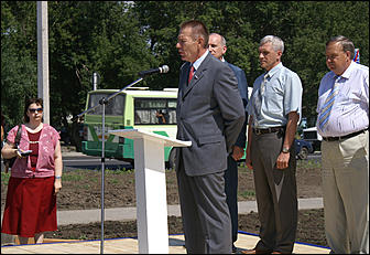 19 июля 2007 г., Барнаул   Торжественная церемония открытия Павловского тракта в Барнауле