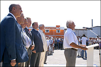 19 июля 2007 г., Барнаул   Торжественная церемония открытия Павловского тракта в Барнауле