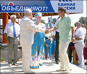 19 июля 2007 г., Барнаул   Торжественная церемония открытия Павловского тракта в Барнауле