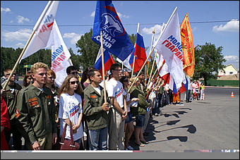 19 июля 2007 г., Барнаул   Торжественная церемония открытия Павловского тракта в Барнауле