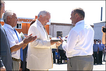 19 июля 2007 г., Барнаул   Торжественная церемония открытия Павловского тракта в Барнауле