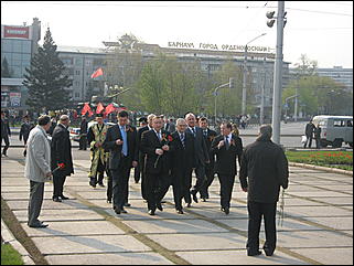 9 мая 2009 г., Барнаул   Возложение цветов к Мемориалу Славы
