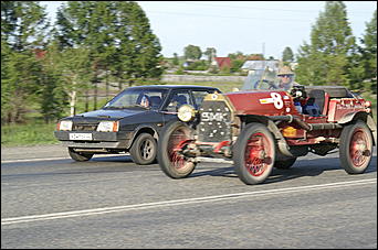 7-8 июня 2007 г., Бийск   Автопробег "Пекин - Париж 2007"