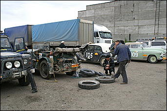 7-8 июня 2007 г., Бийск   Автопробег "Пекин - Париж 2007"