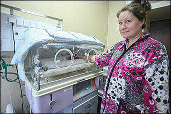 16 ноября 2017 г., Барнаул. Екатерина Смолихина   Как в алтайском перинатальном центре выхаживают недоношенных детей