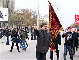 1 мая 2009 г., Барнаул   Один праздник - два митинга 