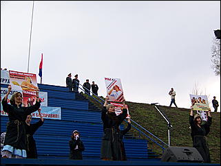 1 мая 2009 г., Барнаул   Один праздник - два митинга 
