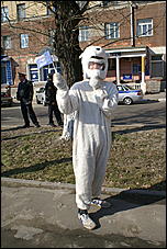 1 мая 2010 г., Барнаул   Красно-синий Первомай в Барнауле