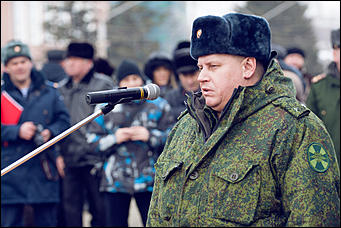 15 февраль 2016 г., Барнаул © Амител Вячеслав Мельников   Мемориальную доску в честь погибших военных открыли и освятили в Барнауле