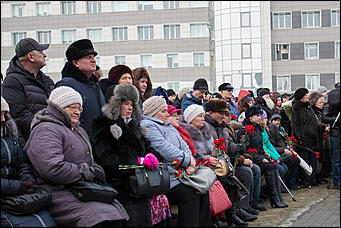 15 февраль 2016 г., Барнаул © Амител Вячеслав Мельников   Мемориальную доску в честь погибших военных открыли и освятили в Барнауле