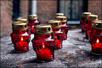 15 февраль 2016 г., Барнаул © Амител Вячеслав Мельников   Мемориальную доску в честь погибших военных открыли и освятили в Барнауле