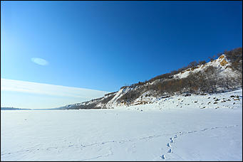 8 февраля 2019 г., Барнаул. Екатерина Смолихина   Шагать по воде: фотопрогулка по замерзшей Оби