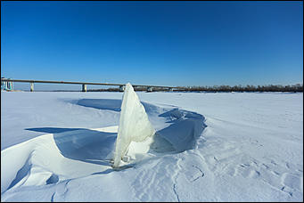 8 февраля 2019 г., Барнаул. Екатерина Смолихина   Шагать по воде: фотопрогулка по замерзшей Оби