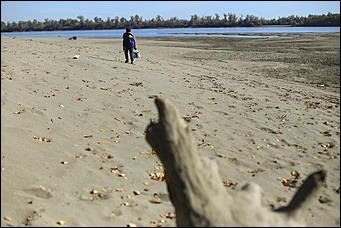 16 октября 2019 г., Барнаул. Екатерина Смолихина   Нежный октябрь: солнечная фотопрогулка вдоль обмелевшей Оби